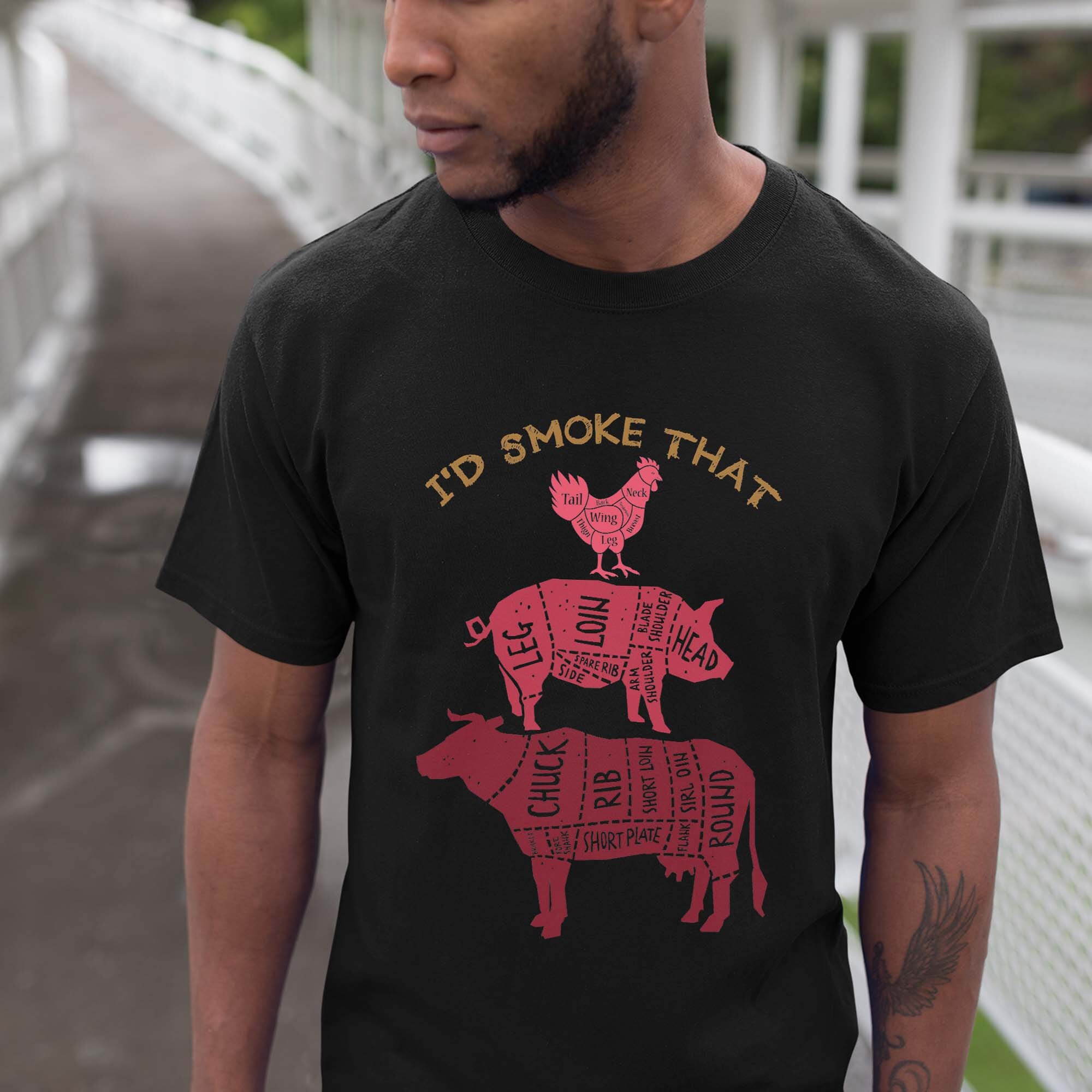 Id Smoke That Barbecue Chicken Pig Cow 