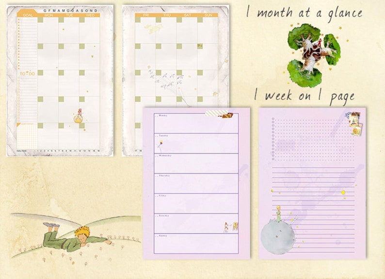 Planner pack for A5 planner image 3