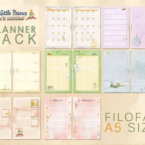 Planner pack for A5 planner image 1