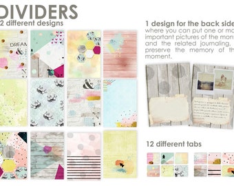 Dividers&Pockets for A5 planner