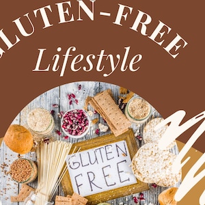 eBook - Gluten Free Lifestyle - secrets to excellent gut health/checklist/foods/planning/shopping/substitutions/celiac disease/eating out