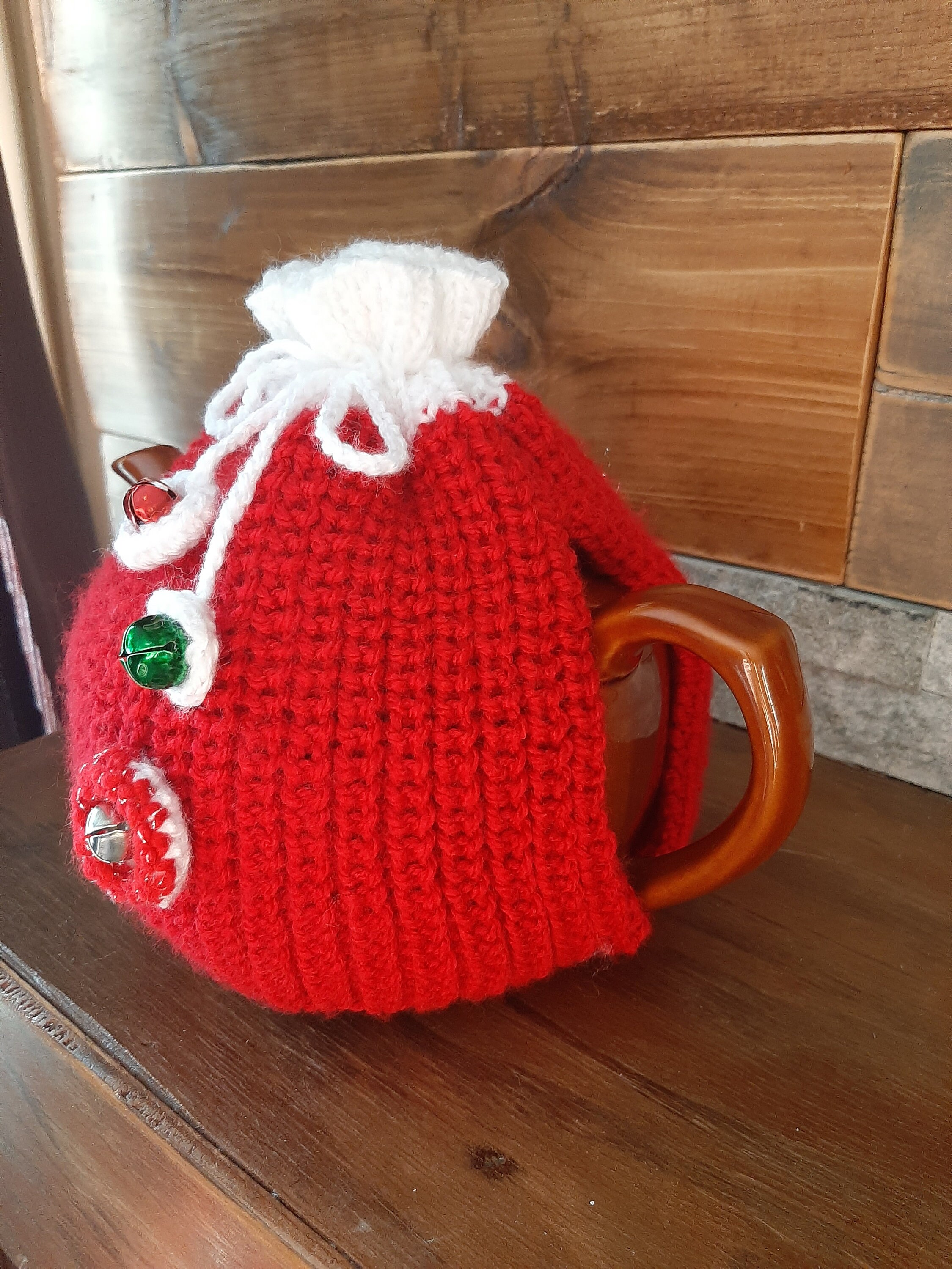 Knitted Tea Cozy Yarn Teapot Cover Knitted Teapot Cozy Etsy