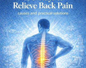 eBook - 150 Ways to relieve back pain: understanding causes and practical solutions - contributors/gadgets/equipment/everyday life factors