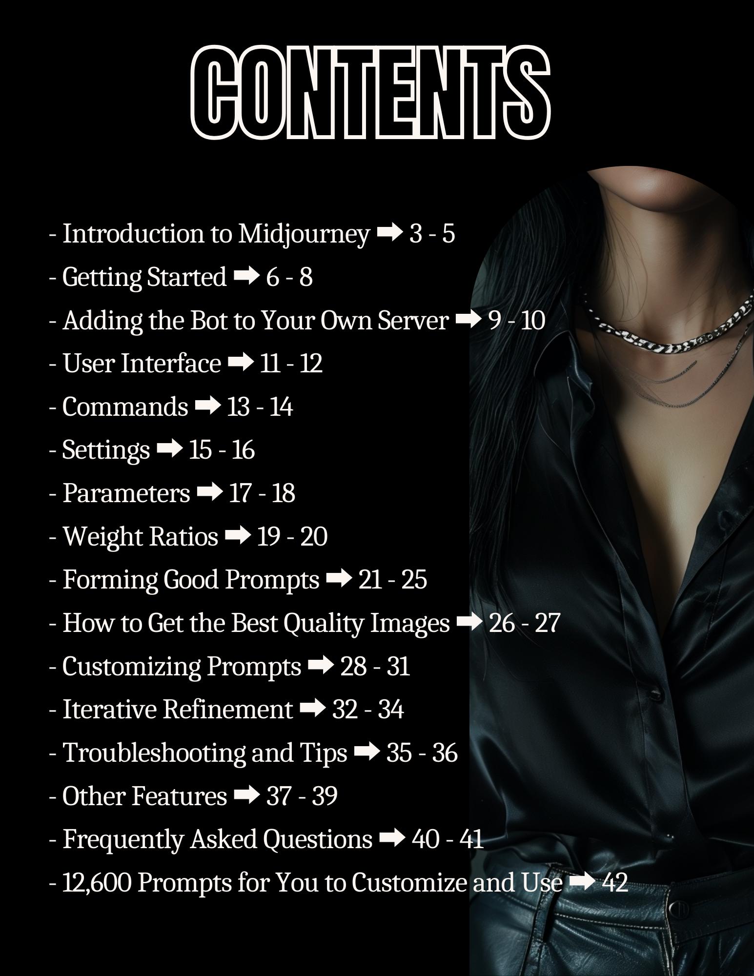 Ebook - Midjourney AI Comprehensive Guide - Text Prompts, Image ...