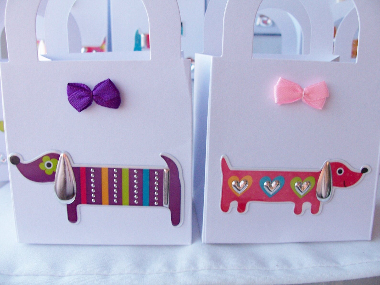 12 Dog Themed Party Favour Boxes Gift Boxes Birthday/baby Etsy Canada