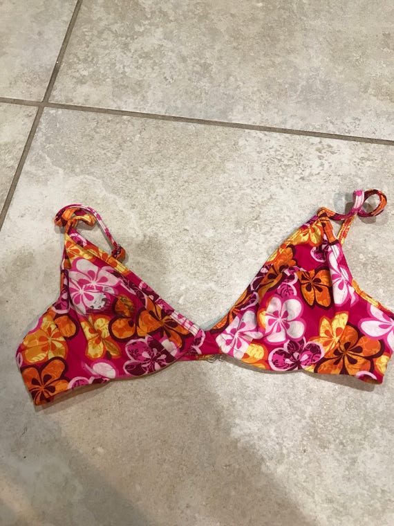 floral underwire bikini