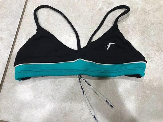 teal bathing suit top