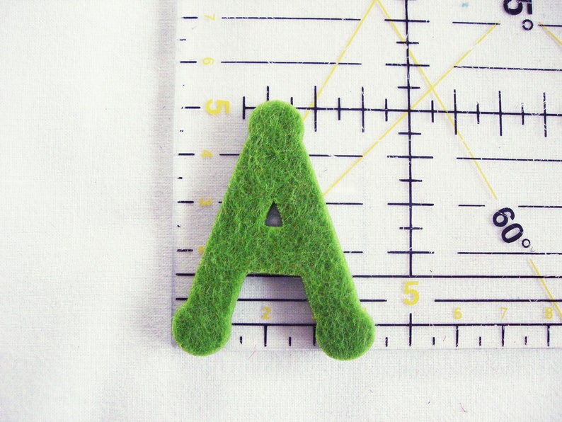Thick Felt Capital Letters Great for Learning 2 Inch - Etsy