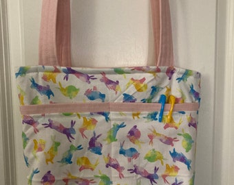 Bunny Tie Dye Tote