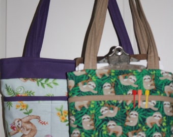 Tropical Sloth Tote Bag