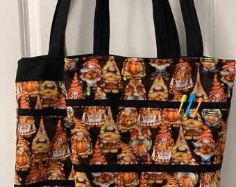 Fall Gnomes Tote Bags
