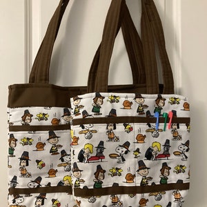 Peanuts Thanksgiving Totes