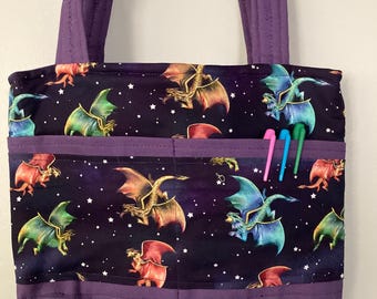 Dragon Tote Bags
