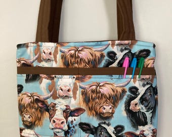 Highland Cow Tote Bag