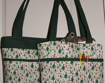 Christmas Tree Tote Bags