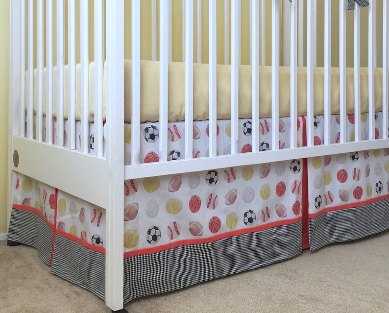 bed skirt for baby crib