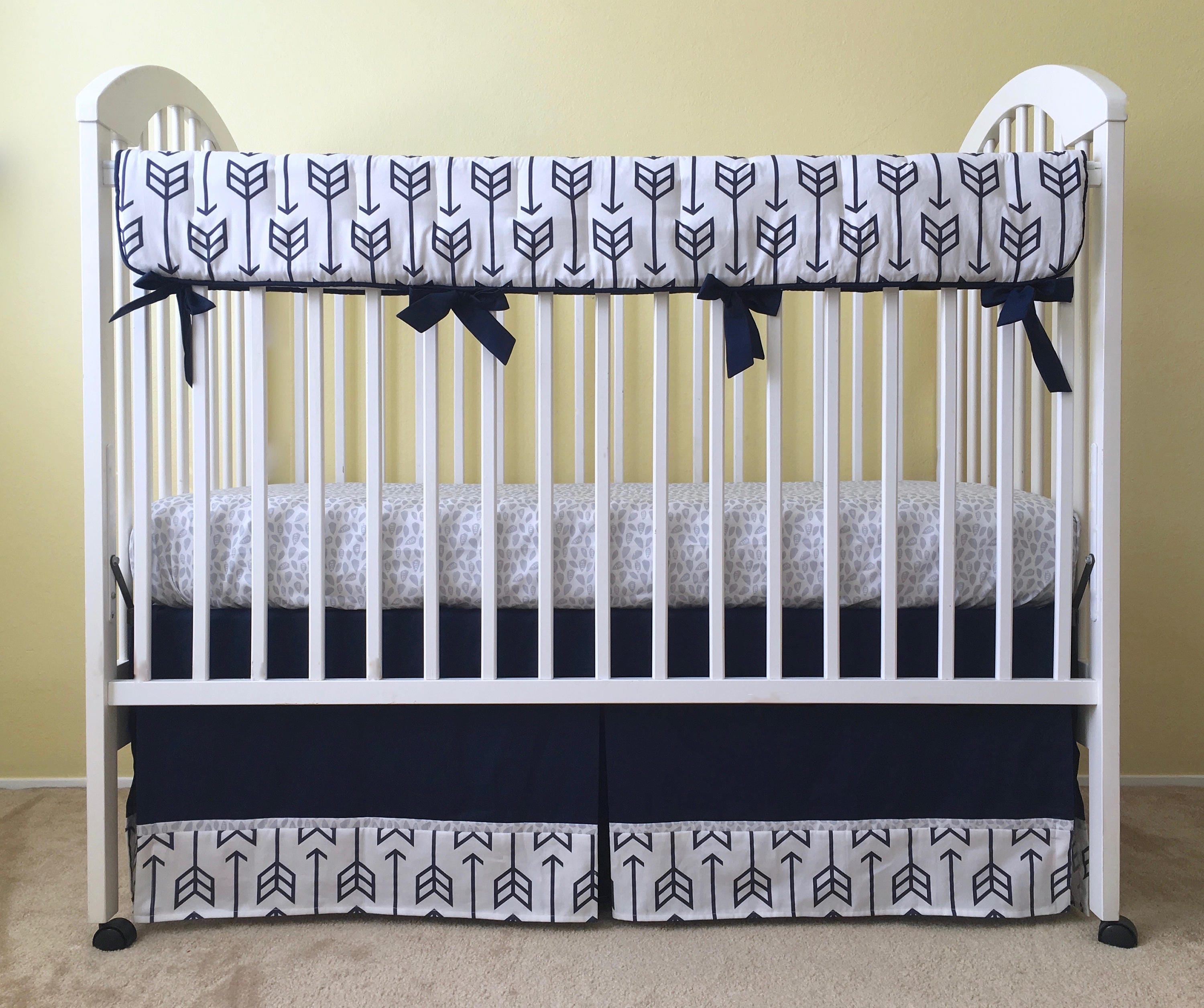 arrow crib bedding set
