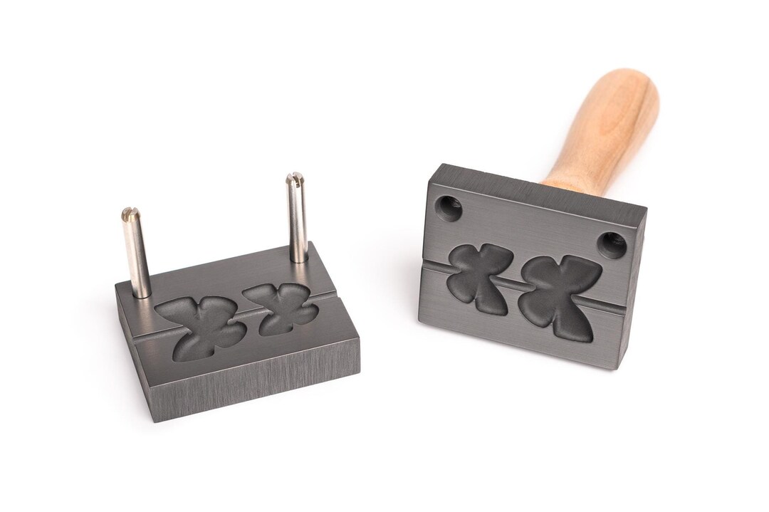Bead Press With Butterfly Moulds, Model No. 3, Vertical Mandrel Guide ...