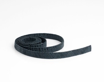 Cinturino in vera pelle nappa, lungo 1 m, largo 10 mm, modello n° 15