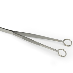 Tweezers with holding rings for working in the flame, large, for beads from 20mm