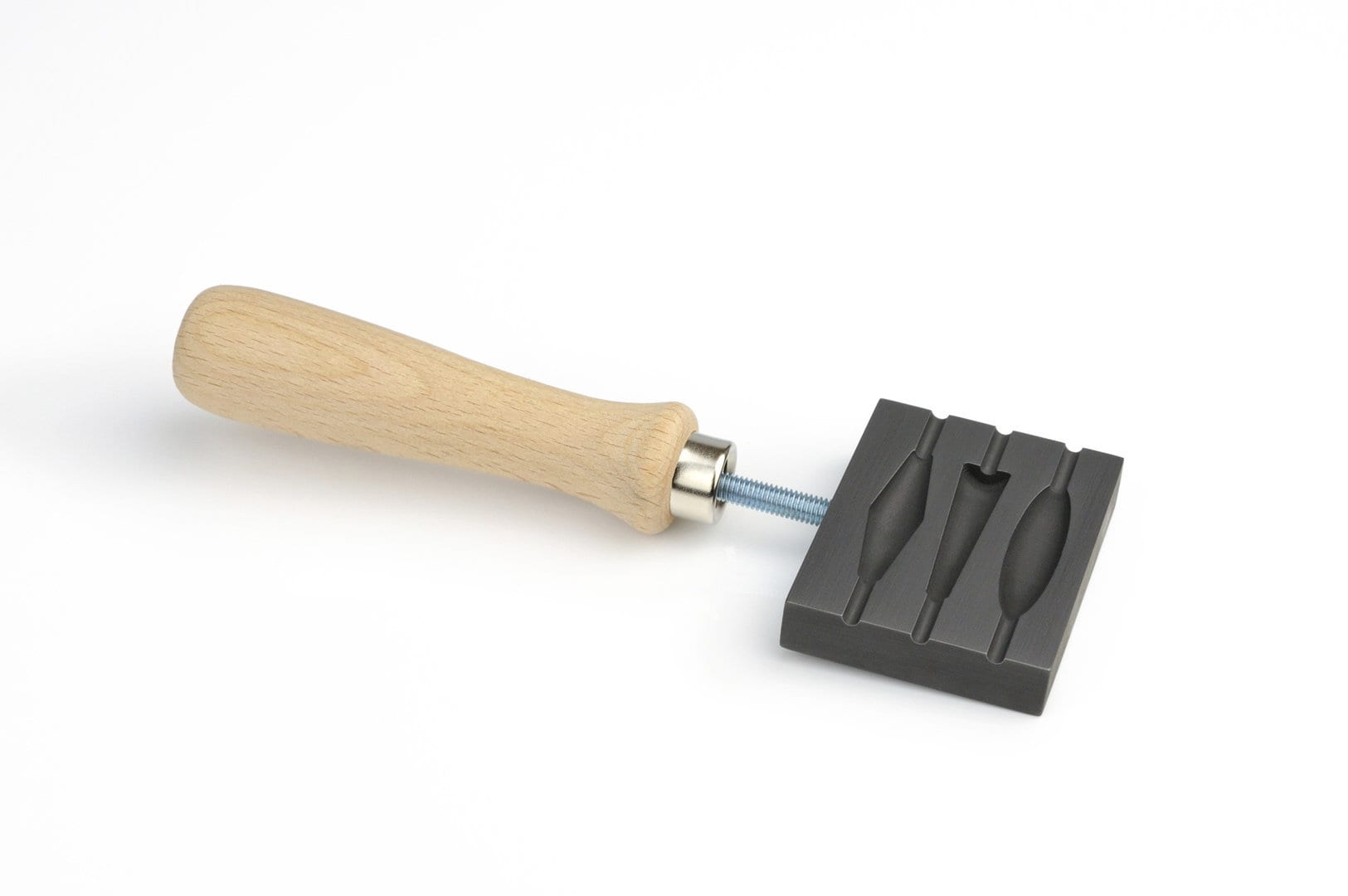 ビーズローラー【楕円】 グラファイトビードローラー: 楕円形、双円錐形、円錐形の 3 つの形状