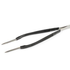 Tweezers with tungsten tips