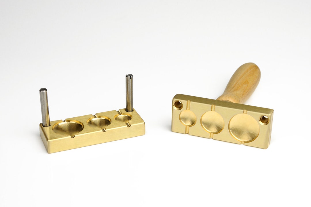 Bead Press Straight Sided Lentil, 25, 20, 15mm - Etsy