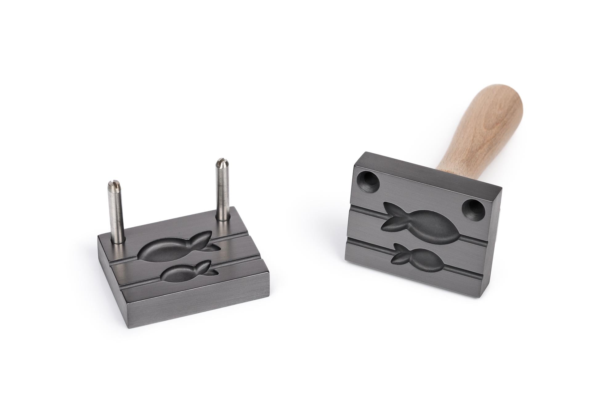 Bead Press With Two Fish Shapes, Horizontal Mandrel Guide - Etsy