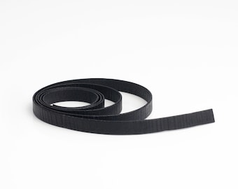 Leren band van echt nappaleer, 1 m lang, 10 mm breed, patroon nr. 9