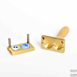 Bead Press two lentils: 30 and 35mm - 10 and 12mm deep