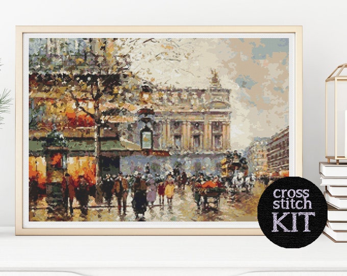 Fine art large counted cross stitch kits