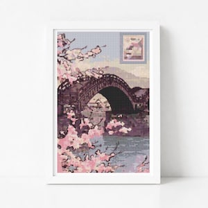 神奈川沖浪裏 クロスステッチキット 葛飾北斎 浮世絵刺繍 - Etsy 日本