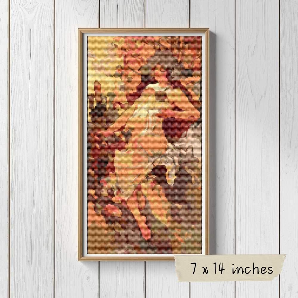Tapisserie « Automne » d'Alphonse Mucha : décoration murale