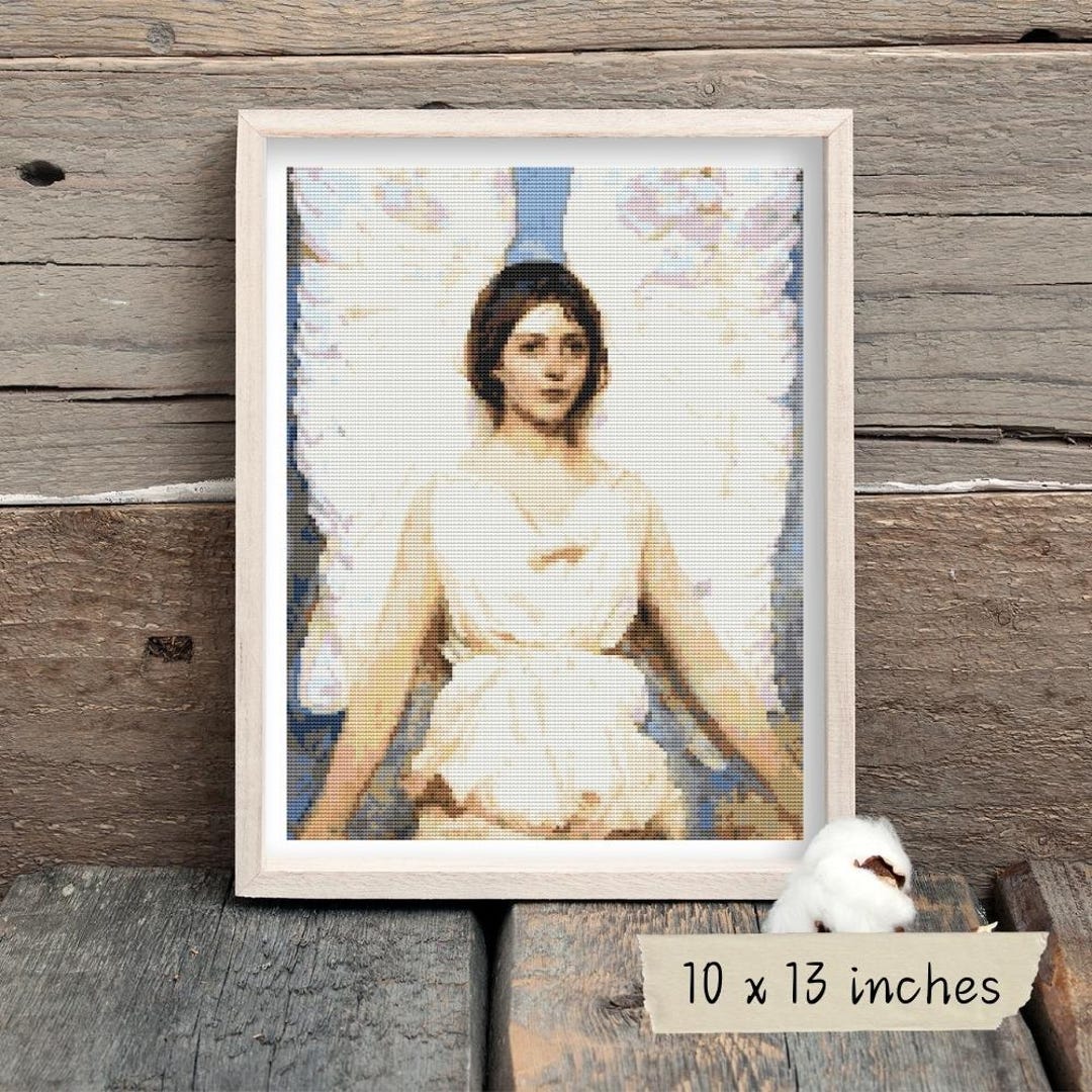 Angel Cross Stitch Pattern PDF | Abbott Handerson Thayer Angel Chart ...