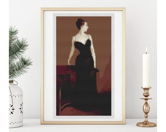 Portrait of Madame X by John Singer Sargent Print Poster - Etsy