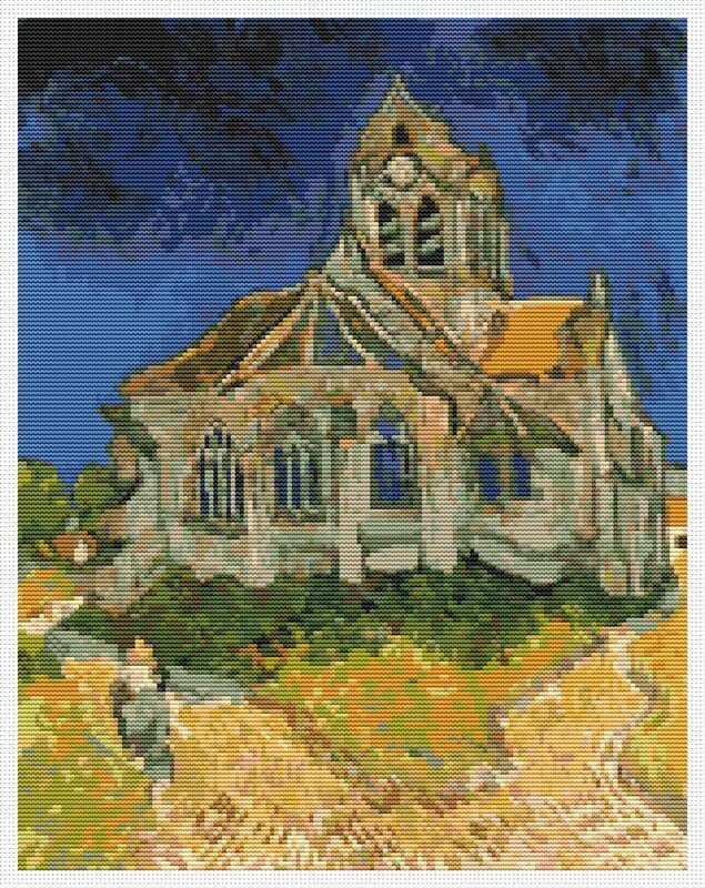 Awesocrafts Point de Croix Kit Complet Estampé, Van Gogh Champ de blé avec corbeaux volants Estampillé 11CT 3 brins 23.6×13 pouces Broderie Point de Croix Imprimé Awesocrafts Point de Croix Kit Complet Estampé, Van Gogh Champ de blé avec corbeaux volants Estampillé 11CT 3 brins 23.6×13 pouces Broderie Point de Croix Imprimé