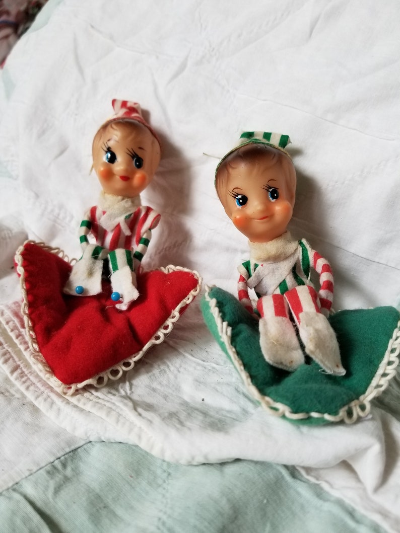 Vintage Knee Huggers Kneehugger Stripes Elves Pixies On Etsy