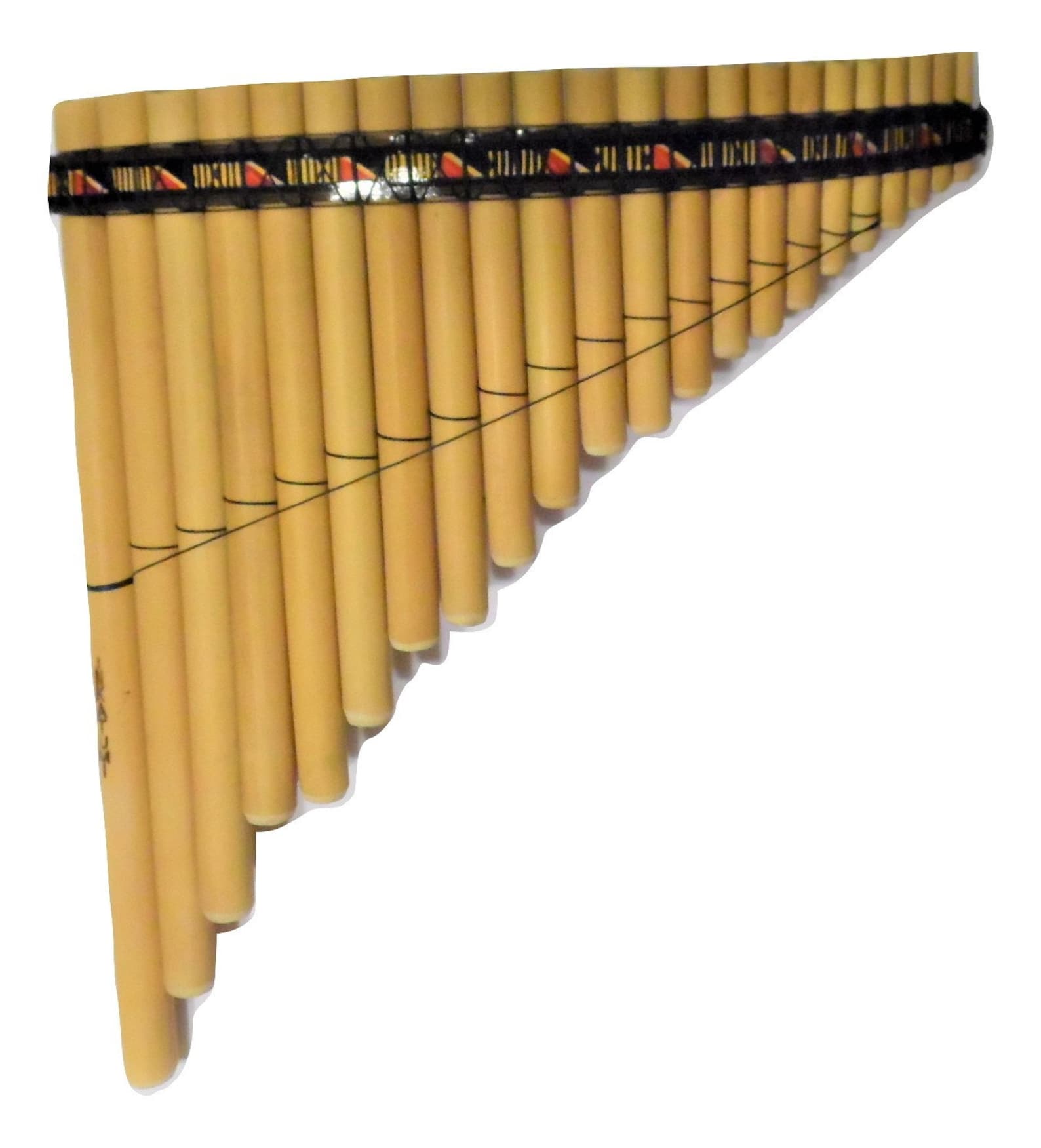 Flûte de Pan 22 Pipes Bambou naturel du Pérou Article aux Etsy France