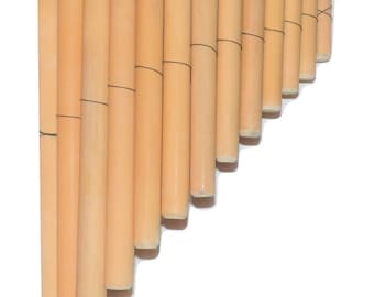 Flûte de Pan artisanale 13 flûtes du Pérou - Étui inclus - Article aux États-Unis -