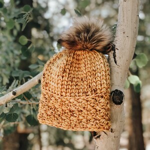 Chunky Beanie Pattern / Gambel Beanie / Crochet Pattern / Quick and Easy crochet pattern / Crochet Beanie / PDF Crochet Pattern