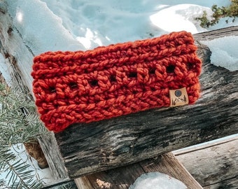 Chunky Headband Crochet Pattern: Day Break Super Bulky Ear Warmer (PDF Pattern)