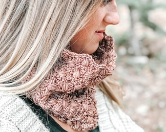 Cowl Pattern / Pinewoods Cowl / Crochet Pattern / Quick and Easy crochet pattern / Scarf Pattern / PDF Crochet Pattern