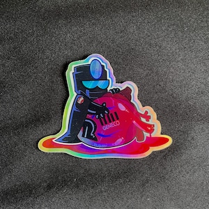 Repo je hart! Holografische sticker