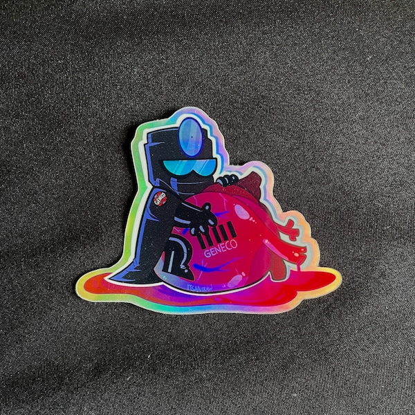 Repo Your Heart! Holographic Sticker