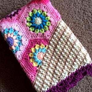 CROCHET BLANKET PATTERN/easy crochet afghan/popular crochet/unique baby shower gift/easy crochet pattern/granny hexagon/baby blanket