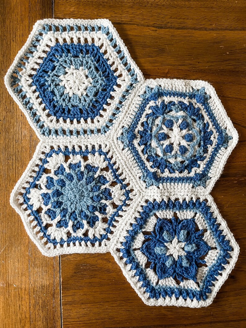 Heirloom Collection Blanket Crochet PATTERN, Zen Motif Crochet Tutorial ...