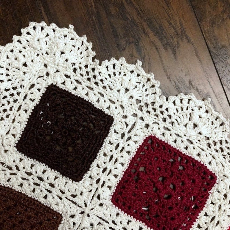 2020 VVCAL FULL PATTERN patterns/crochet baby blanket/wedding gift/crochet blanket/crochet granny square/easy crochet pattern image 2