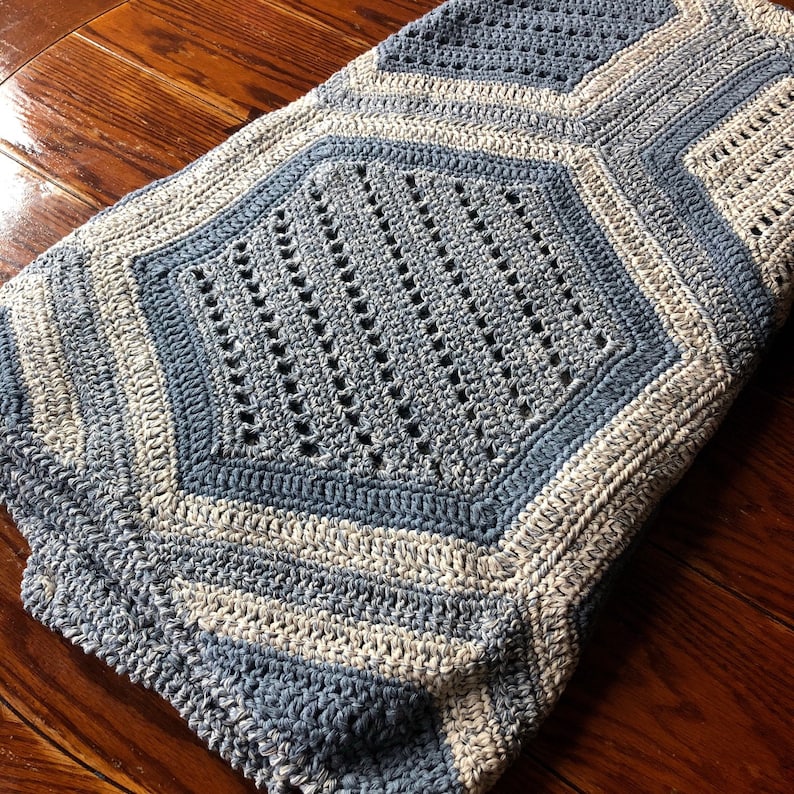 Ready to Ship handmade crochet blanket/baby blanket/newborn Etsy