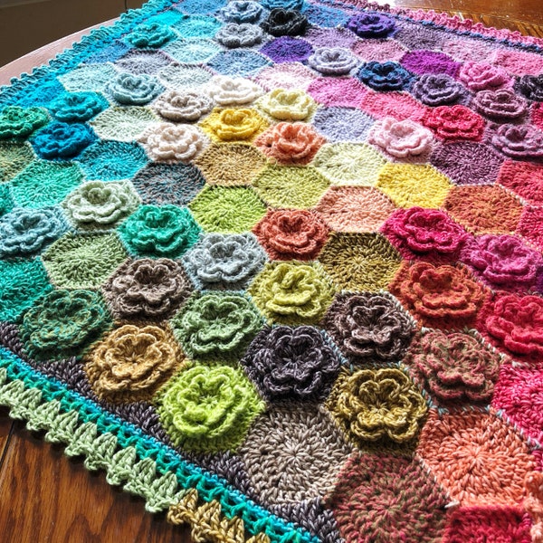 CROCHET BABY AFGHAN/crochet blanket afghan pattern/popular crochet pattern/crochet baby blanket/easy crochet/baby shower/happy little tree