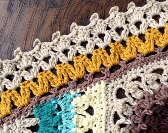 Discounted BORDERS BUNDLE VOL 1 and 2 - 19 unique crochet borders patterns/crochet baby blanket/wedding gift/crochet blanket/crochet